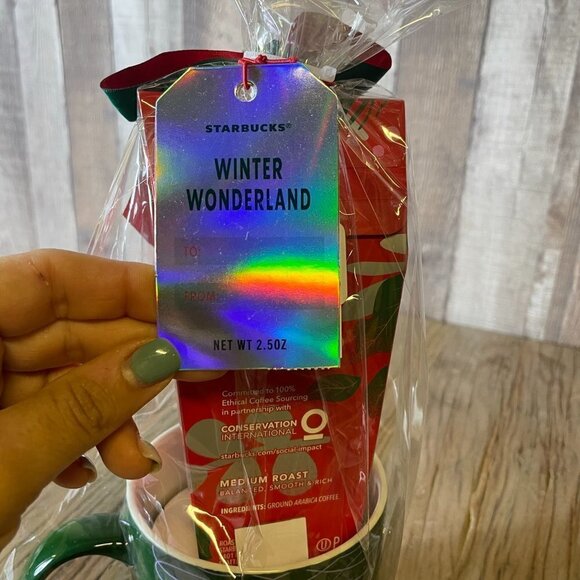 STARBUCKS Christmas Set Fa La La Mug and Coffee - Picture 4 of 5